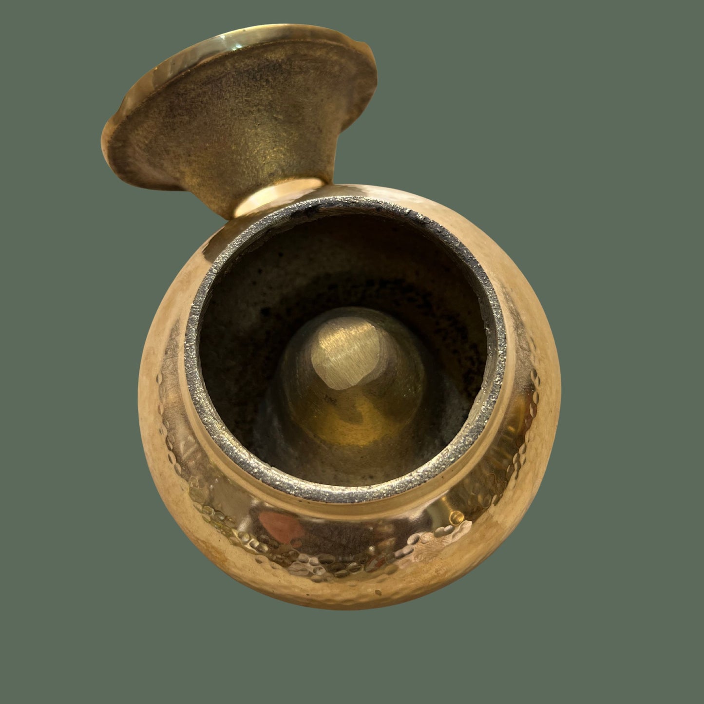 Hand-Hammered Solid Brass Ashtray - Vintage Moroccan Artisan Cigar Tray- Buy 2 get 1 Free